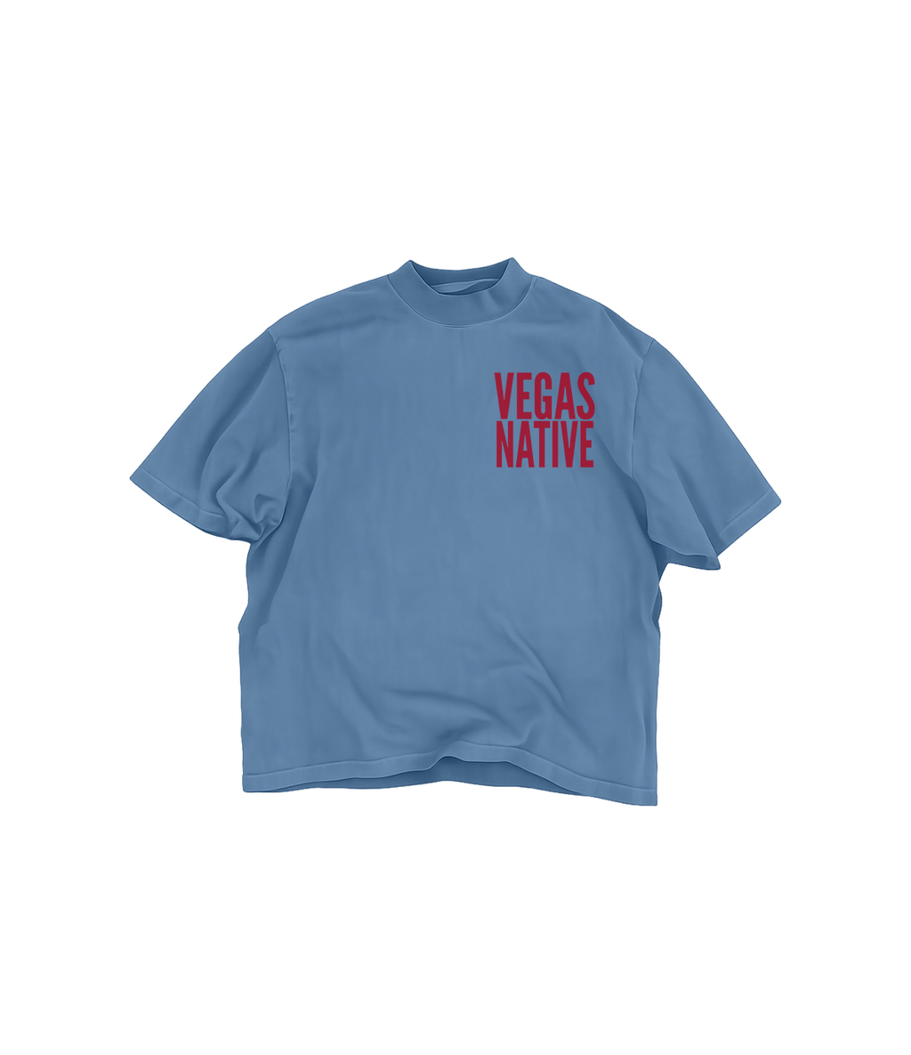 RED VEGAS NATIVE TEE- Pre Order