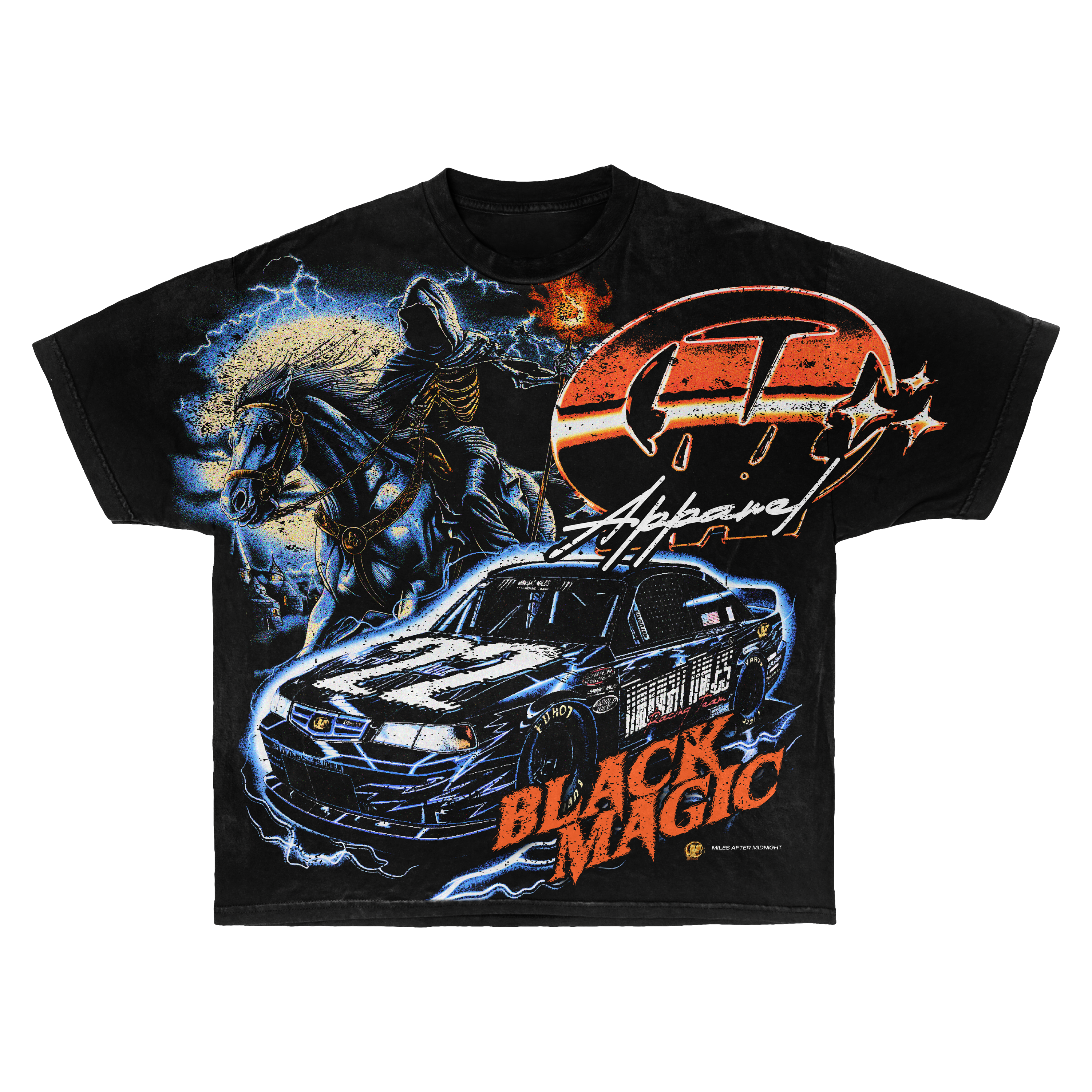 BLACK MAGIC NASCAR T-SHIRT