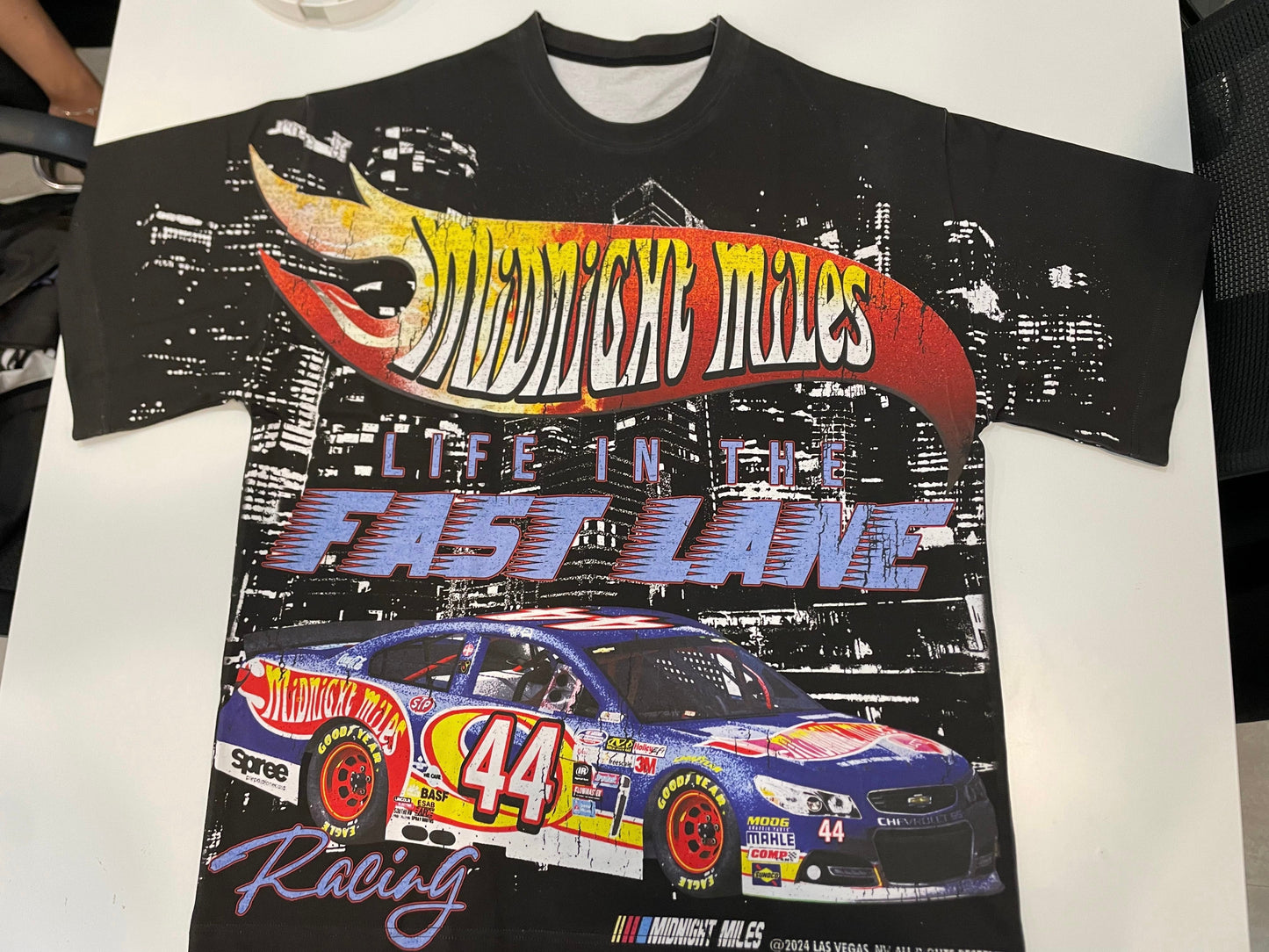 LIFE IN THE FAST LANE TEE- (PRE-ORDER)