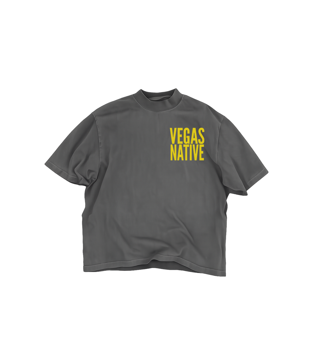 YELLOW VEGAS NATIVE TEE- Pre Order
