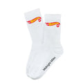 MIDNIGHT MILES SOCKS - WHITE